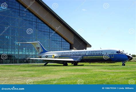 Air Force Two Aircraft - Vice President`s Plane Editorial Stock Image ...