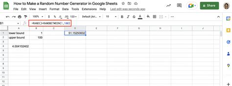 How To Make A Random Number Generator In Google Sheets Layer Blog