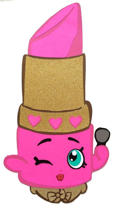 Shopkins Party Decoration Shopkins Lippy Lips Shopkins Birthday