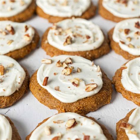 Healthy Carrot Cake Cookies El Mundo Eats