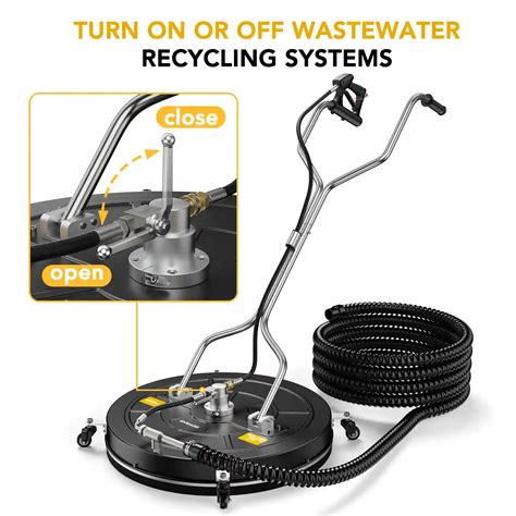 Eveage Inch Water Recovery Best Commercial Pressure Washer Surface