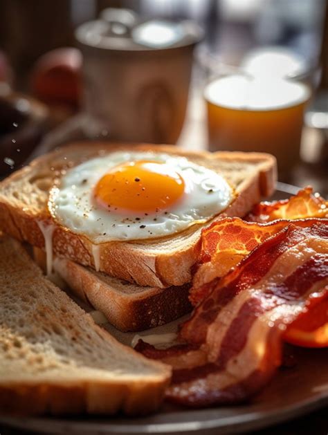 Breakfast Plate with Fried Egg