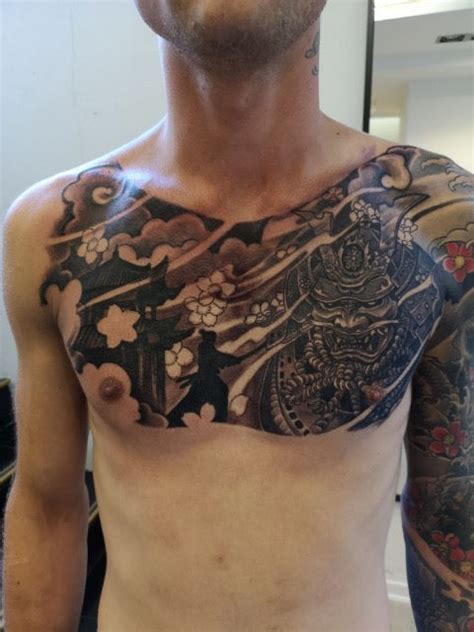 Top More Than 78 Japanese Chest Tattoo Designs Latest Vn