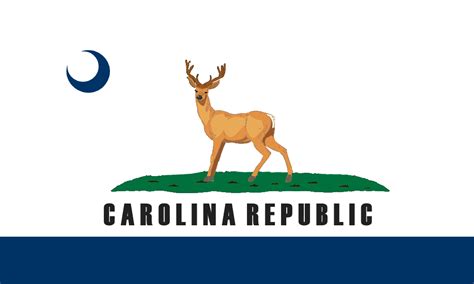 California-Styled South Carolina Flag, a Little Rough : r/vexillology