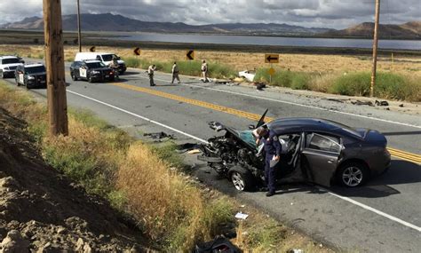 Head On Collision Near Moreno Valley Leaves One Dead One Hospitalized