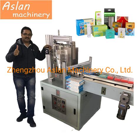 Ce Certificate Hot Melt Glue Paper Box Sealing Machine Hot Melt Glue Box Packing Machine And