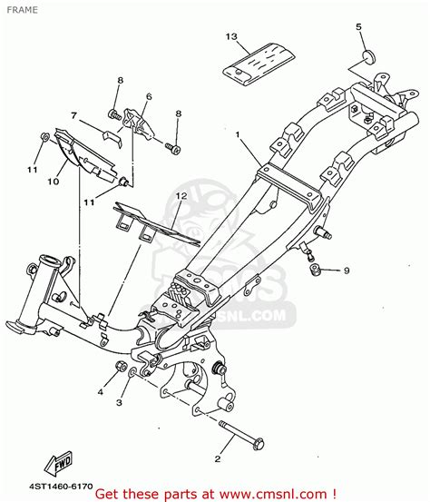 Yamaha T Wc Indonesia St E Frame Buy Original Frame