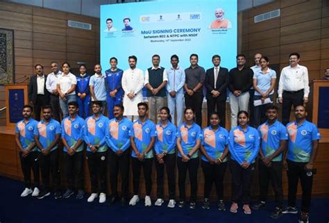 National Sports Development Fund Inks Historic MOU With NTPC REC