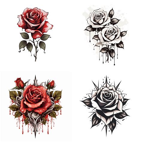 Rose Tattoo Designs Simple Small Rose Tattoos Designs Traditional