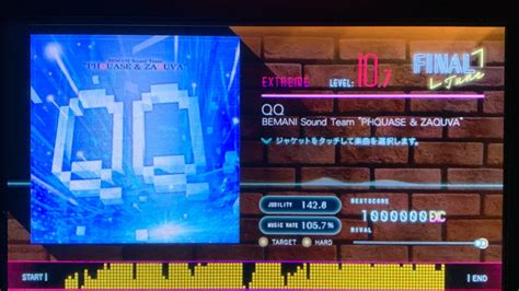 Jubeat Beyond The Ave Qq Ext Exc Youtube