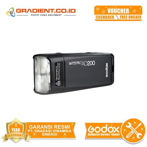 Godox Witstro Pocket Flash AD200 | Gradient.co.id