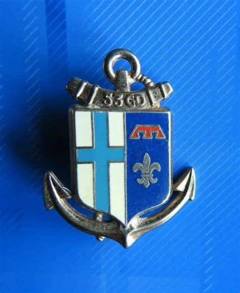 3517 INSIGNE MILITAIRE 53 GROUPEMENT DIVISIONNAIRE De MARSEILLE EUR