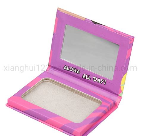 Eyeshadow Cardboard Palette Packaging Makeup Box With Magnet Eyeshadow