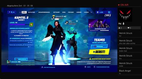 Mein Erster Fortnite Livestream Youtube