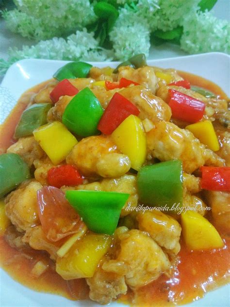 Resipi Sweet And Sour Chicken Resepi Bergambar