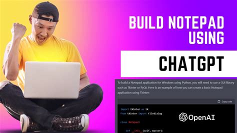 ChatGPT To The Rescue Build A Custom Notepad For Windows In No Time