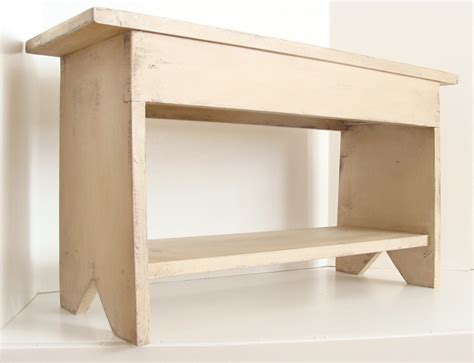 Wood Foyer Storage Bench - New Garden New Life