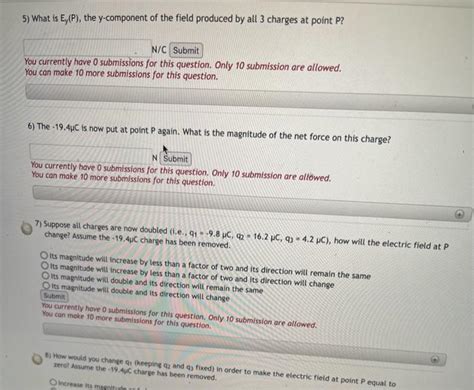 Solved Two Point Charges Q1−49μc And Q281μc Are Fixed