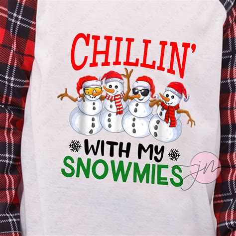 Funny Snowmen Chilling Christmas PJ Sets - Family Christmas Pajamas By Jenny