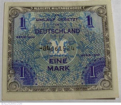 Mark Issue Allied Occupation Wwii Allied Military