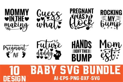 Pregnancy Svg Bundle Graphic By Design Lrj · Creative Fabrica