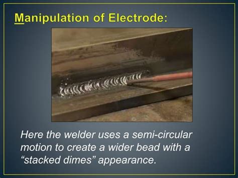 Improving Your Smaw Welding Technique Ppt