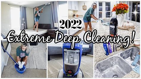 EXTREME DEEP CLEANING MOTIVATION 2022 CLEAN WITH ME SPEED CLEANING