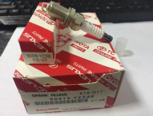 China Toyota Spark Plug Engine Auto Parts 90919-Yzzae Denso K16-U11 ...