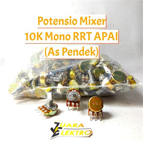 Jual Potensio Mixer K Mono As Pendek K Mono Rrt Apai As Pendek