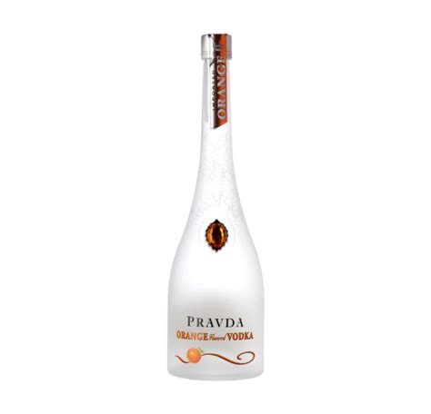 Pravda Orange Flavored Vodka 07l Iconselectionpl