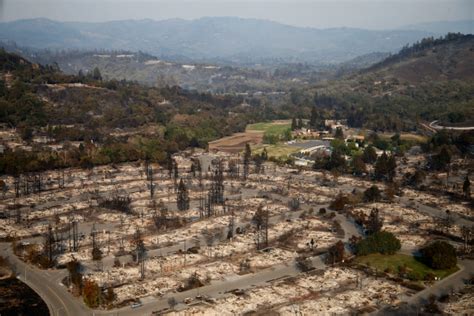 Death Toll From Wine Country Fires At 31 Now Deadliest In California