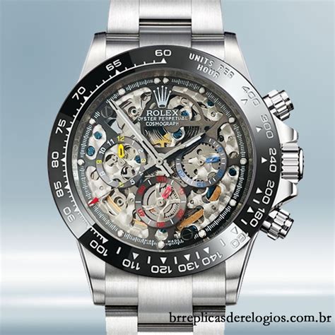 Rolex Daytona Skeleton Limited Edition Masculino 40mm Tom Prata