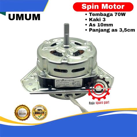 Jual Dinamo Pengering Mesin Cuci Umum Tembaga Motor Spin Multi