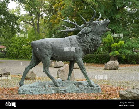 Hirsch Skulptur Hi Res Stock Photography And Images Alamy