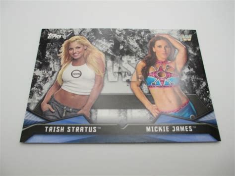 2017 Topps WWE Women S Division Rivalries RV 21 Trish Stratus