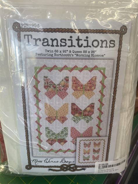 Transition Butterfly Quilt Kit