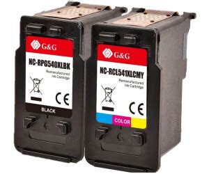 G&G ersetzt Canon PG-540XL / CL-541XL schwarz + color ab 43,99 ...