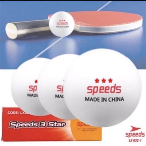 Jual Bola Ping Pong Tenis Meja Ball Stars Speeds Original Pcs