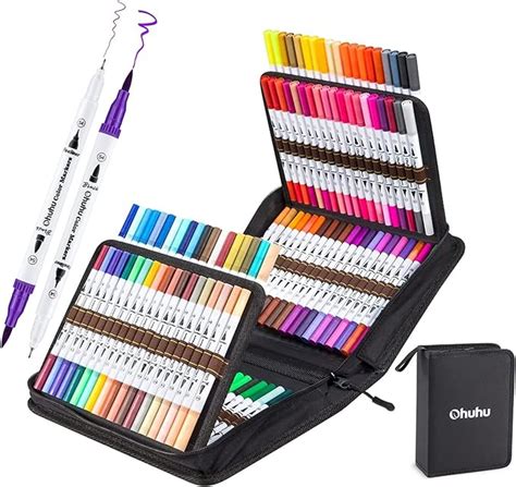 Farben Filzstifte Pinselstifte Ohuhu Dual Brush Pen Set F R