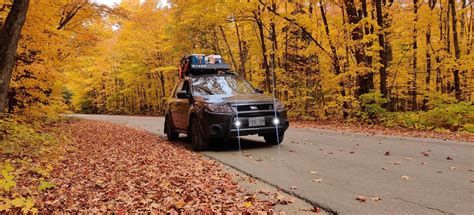 Last camping trip of the year. The Forester was too photogenic 😍 : r ...