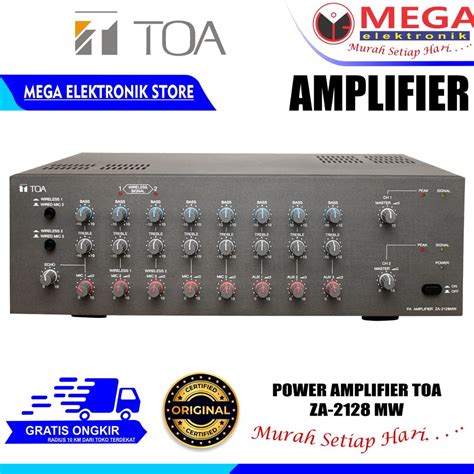 Jual POWER AMPLIFIER TOA ZA 2128 MW ZA 2128 MW ZA2128MW Shopee