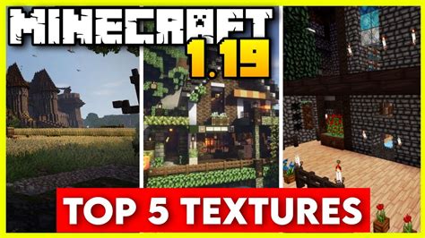 Top 5 Texture Pack For Minecraft 119 In Low End Pc Youtube