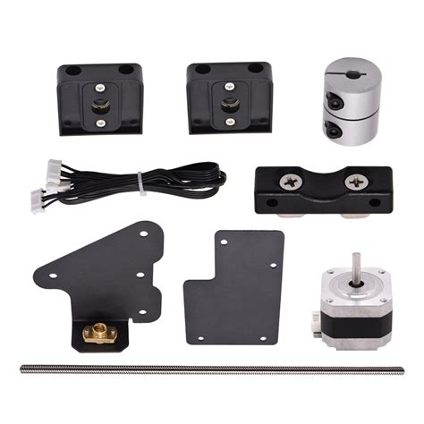 Creativity Dual Z Axis Ender3 Lead Screw Upgrade Kit 42 34 Stepper Motor 365mm T8 Lead Screw For