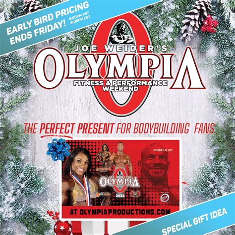 Mr Olympia Llc On Twitter Olympia Ppv Buy Now At Discounted Rate