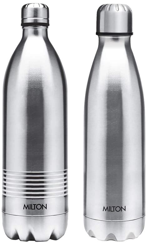 Milton Thermosteel Duo Deluxe Bottle Style Vacuum Flask Litre