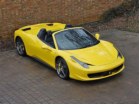 2014 Used Ferrari 458 Spider Giallo Modena