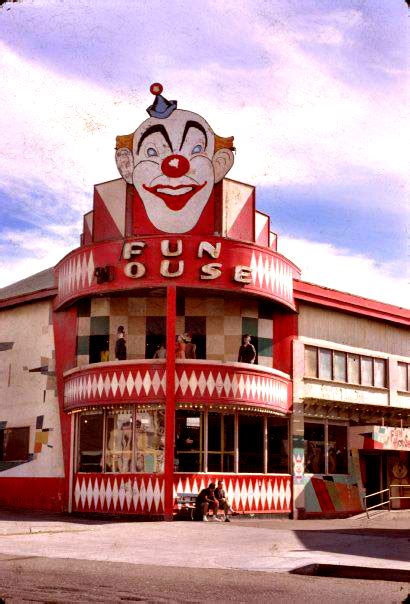 Playland At The Beach San Francisco Fun House 1970s Dennis Ororke