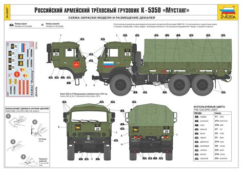 Военный камаз 5350, 53501: технические характеристики