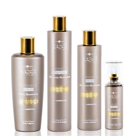 Комплект за блясък Hair Company Professional Illuminating Sеt Shampoo ...