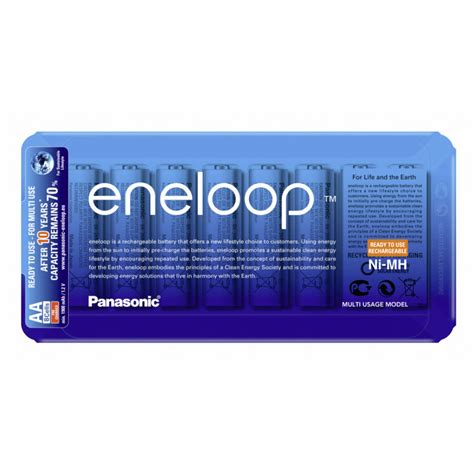 Panasonic Eneloop Akumulators AA 1900 8SP Akumulatoru Baterijas